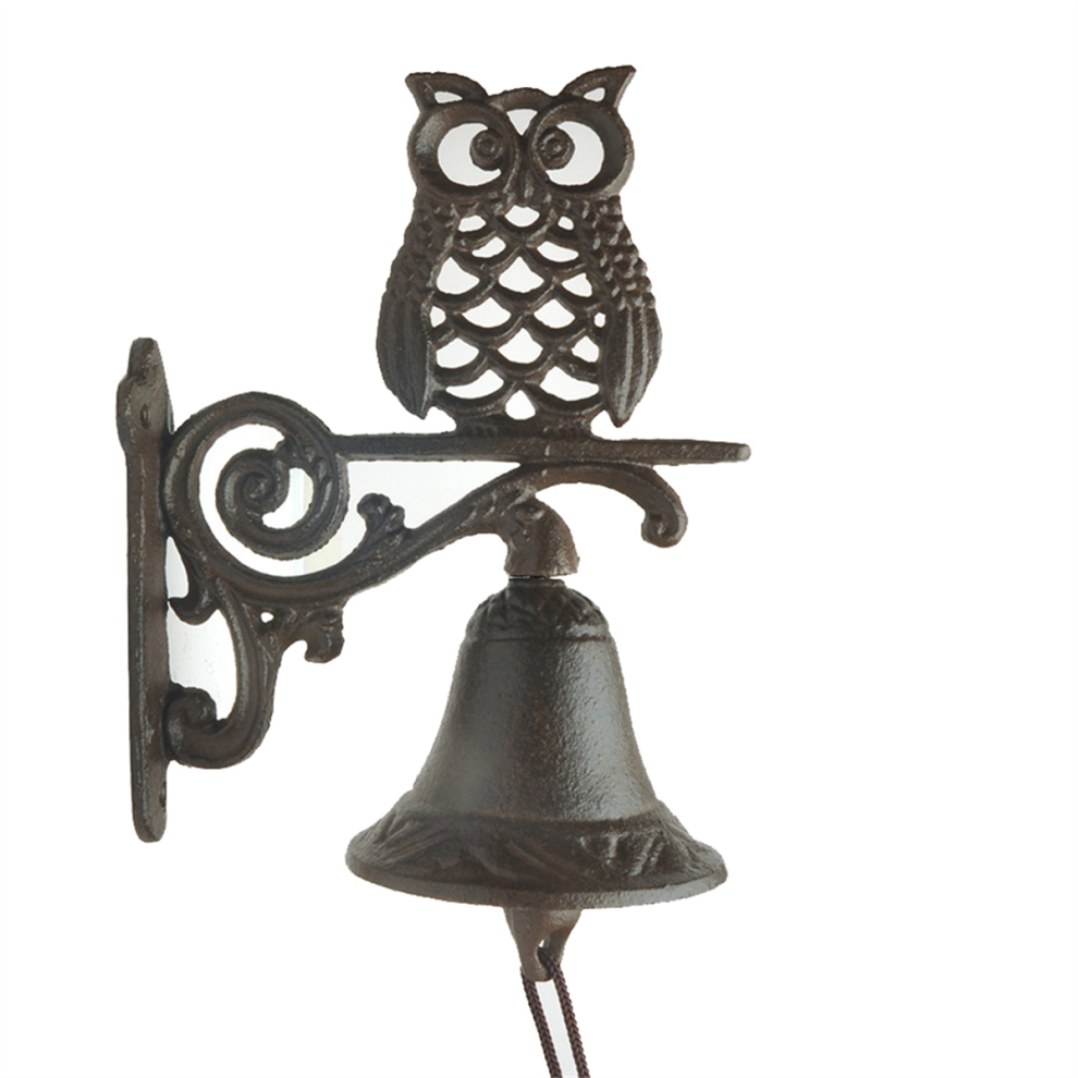 Vintage Doorbell Garden Cast Iron Doorbell Welcome Entrance Wall Bell 4854041923172