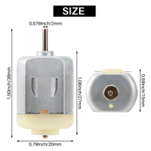 DC 1.5V - 3V Mini Elmotor 18000 RPM, Gör-det-själv Leksakshobby