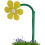 Irrigatore a spruzzo per prato Dancing Daisy, giallo 6