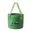 Balde dobr?vel com al?a para camping, pesca e caminhadas, dobr?vel verde 1