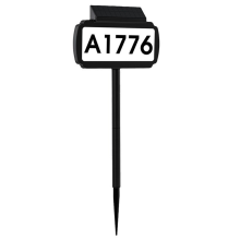 Solar house number light For Home Garden Door