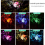 2PCS Led Solar Lights Solar Spotlight Waterproof Solar Wall Light 4
