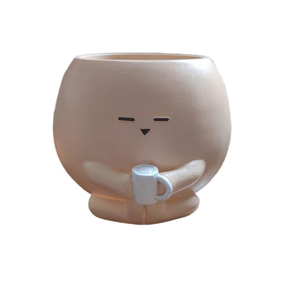 Holding Cup Face Flowerpo Plants Vegetable Herb Cactus Planter Pot-image-OPC-PHGC9NZ-NEW