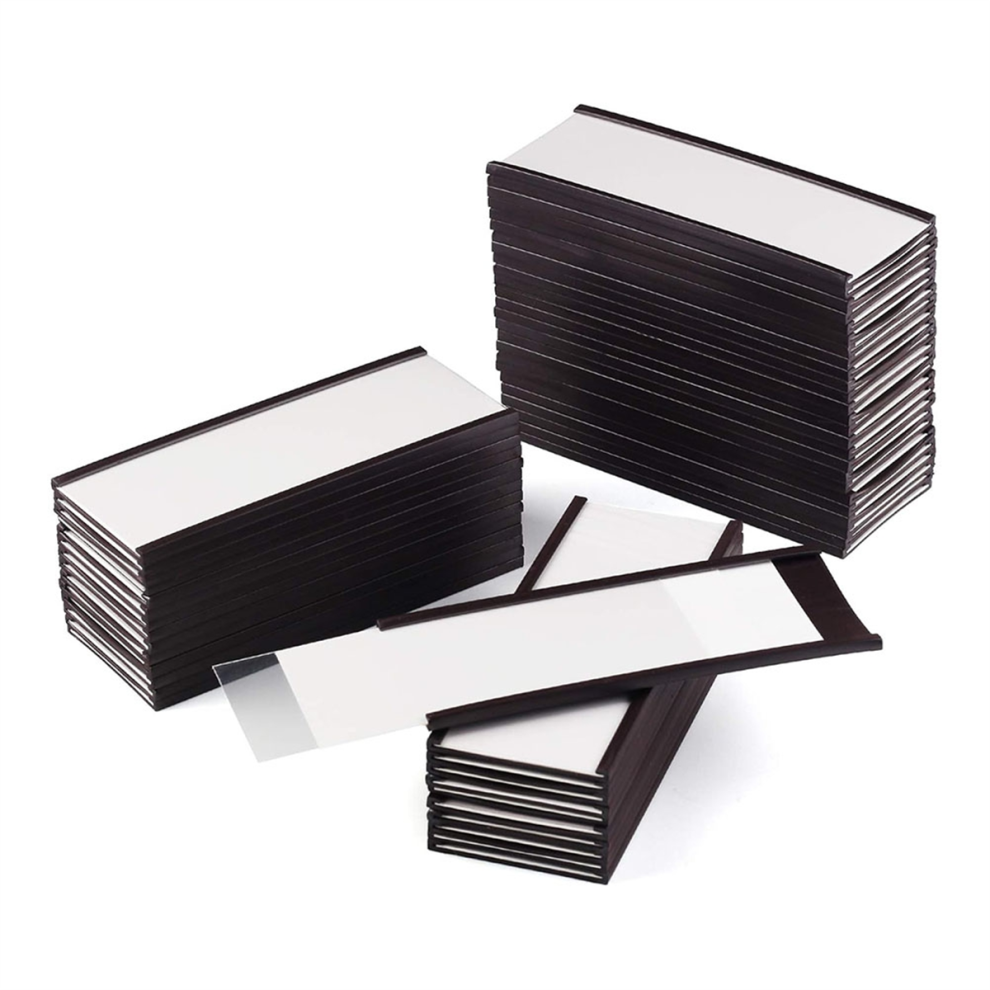 Photos - Other Office Equipment 40Pack Magnetic C Channel Label Holders for Metal Racks and Shelves