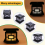 Outdoor Solar Column Lights Wall Lights Garden Column Lights 7