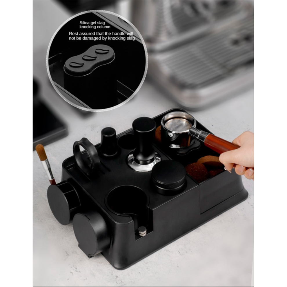 Supporto Per Pressatura Del Caffè, Stazione Di Pressatura Per Caffè Espresso Antiscivolo-image