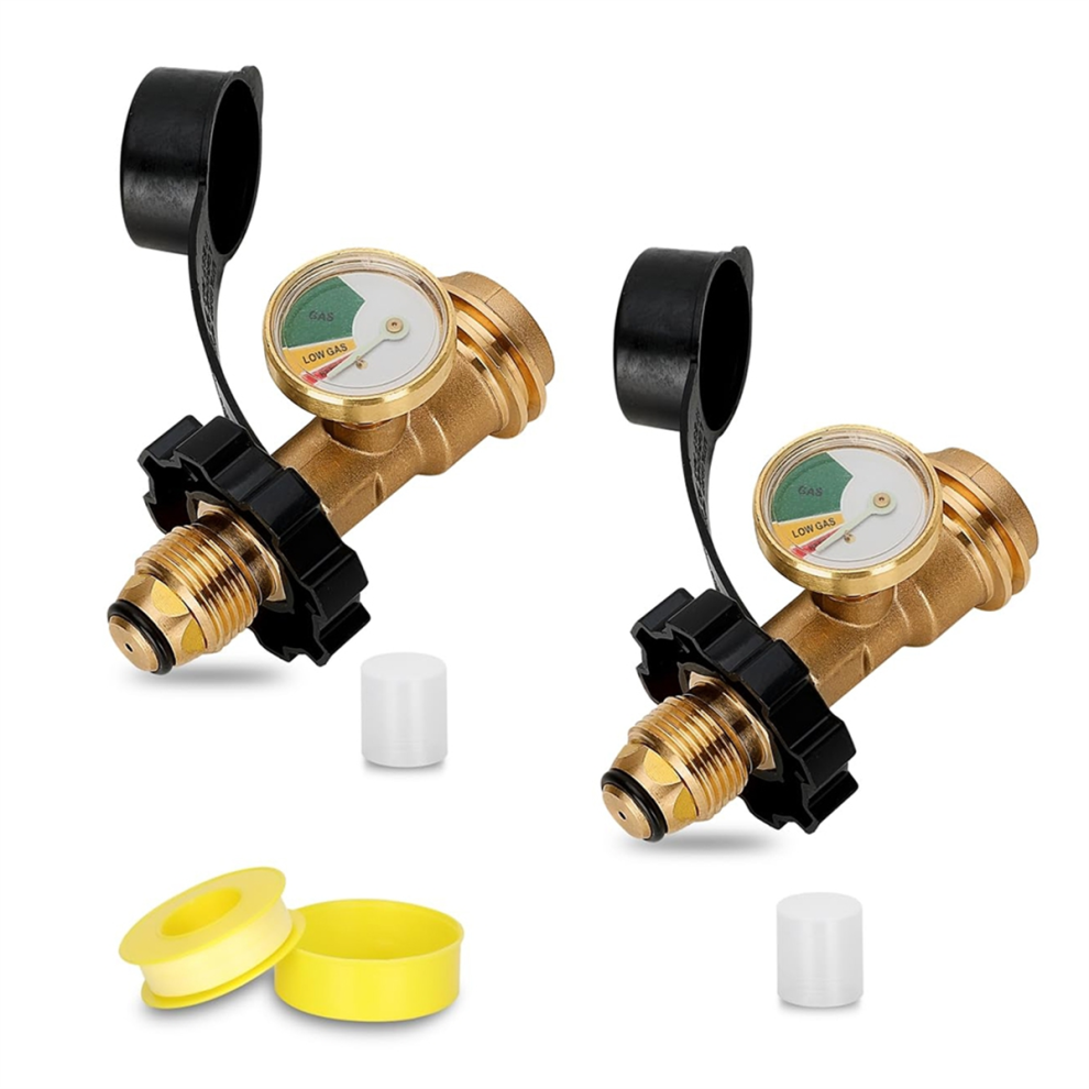 Adattatore Per Bombola Di Propano Pol Con Manometro Converte