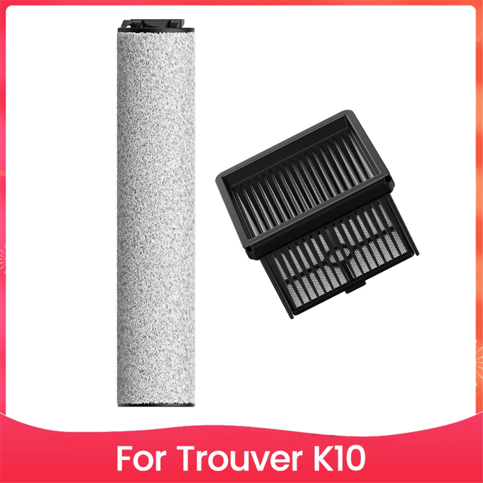 1 Set Di Spazzole Con Filtro A Rullo Morbido Per Aspirapolvere Trouver K10 Wet
