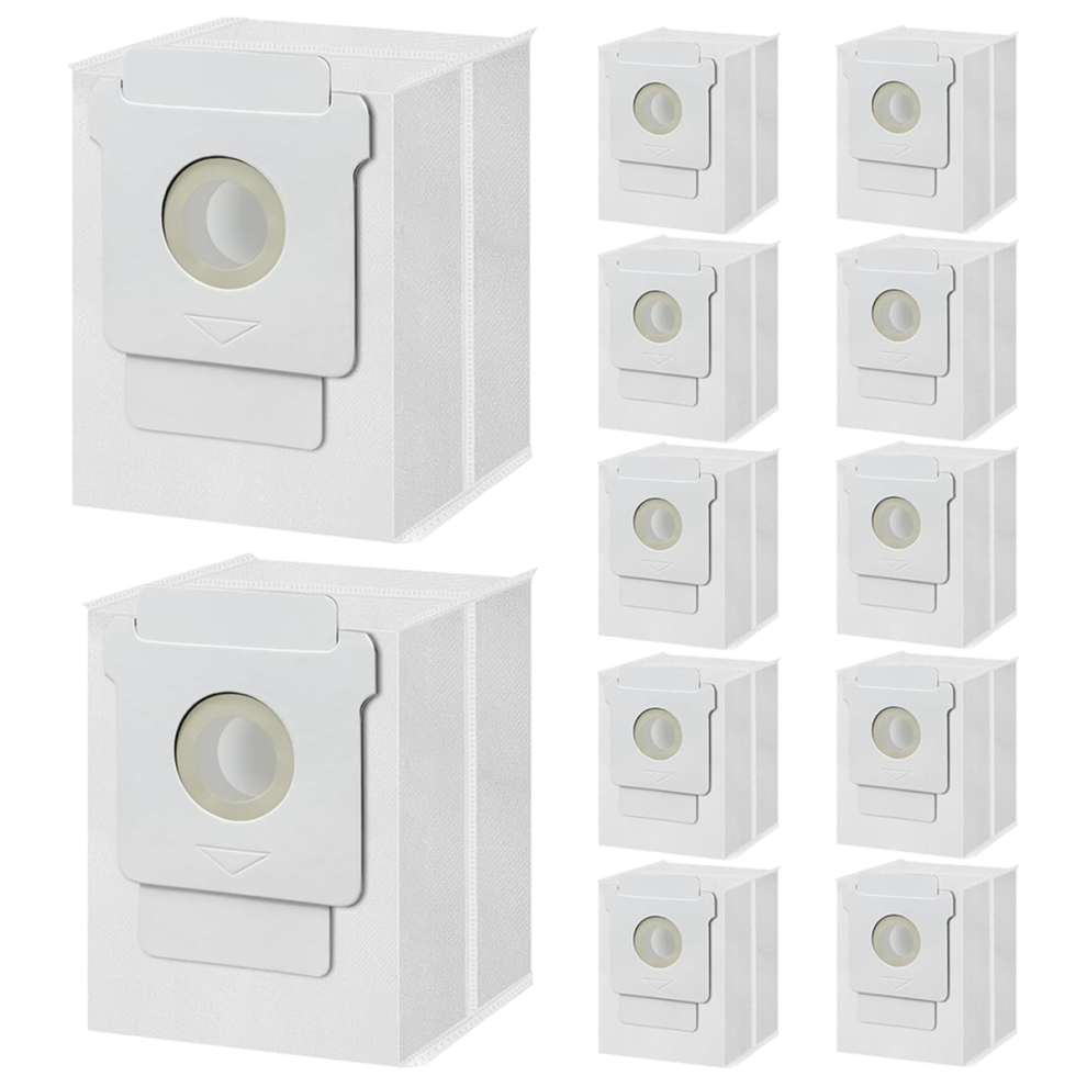 12 sacs d'aspirateur de remplacement pour i7,