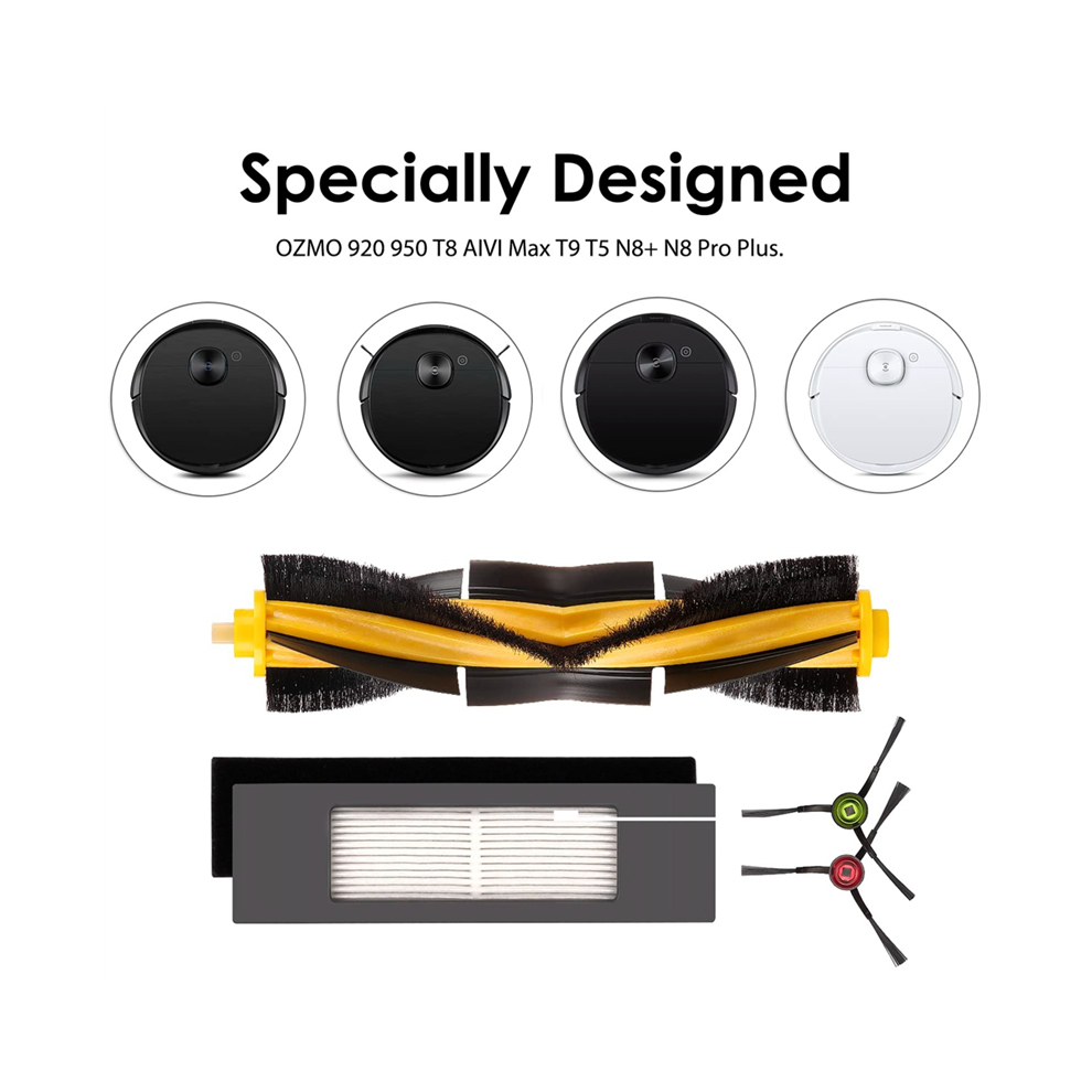 18 Pezzi Di Ricambio Per Aspirapolvere Robot