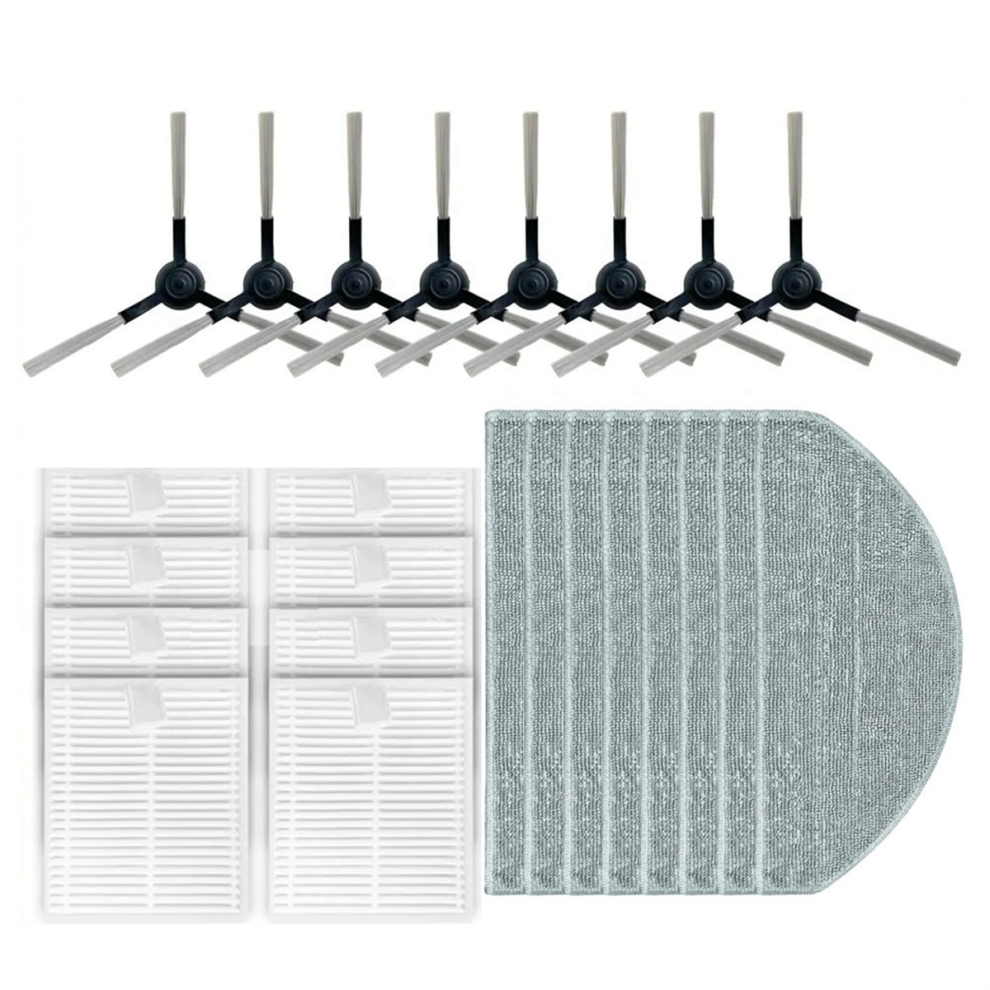 Per Panni Per Mocio Con Filtro Hepa Per Spazzola Laterale Eve Cc / SDJ12RM, 24 Pezzi-image