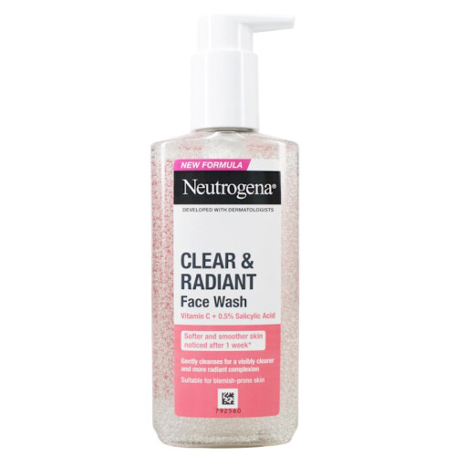Neutrogena Neutrogena Refreshingly Clear kasvojen pesu C-vitamiini 200 ml