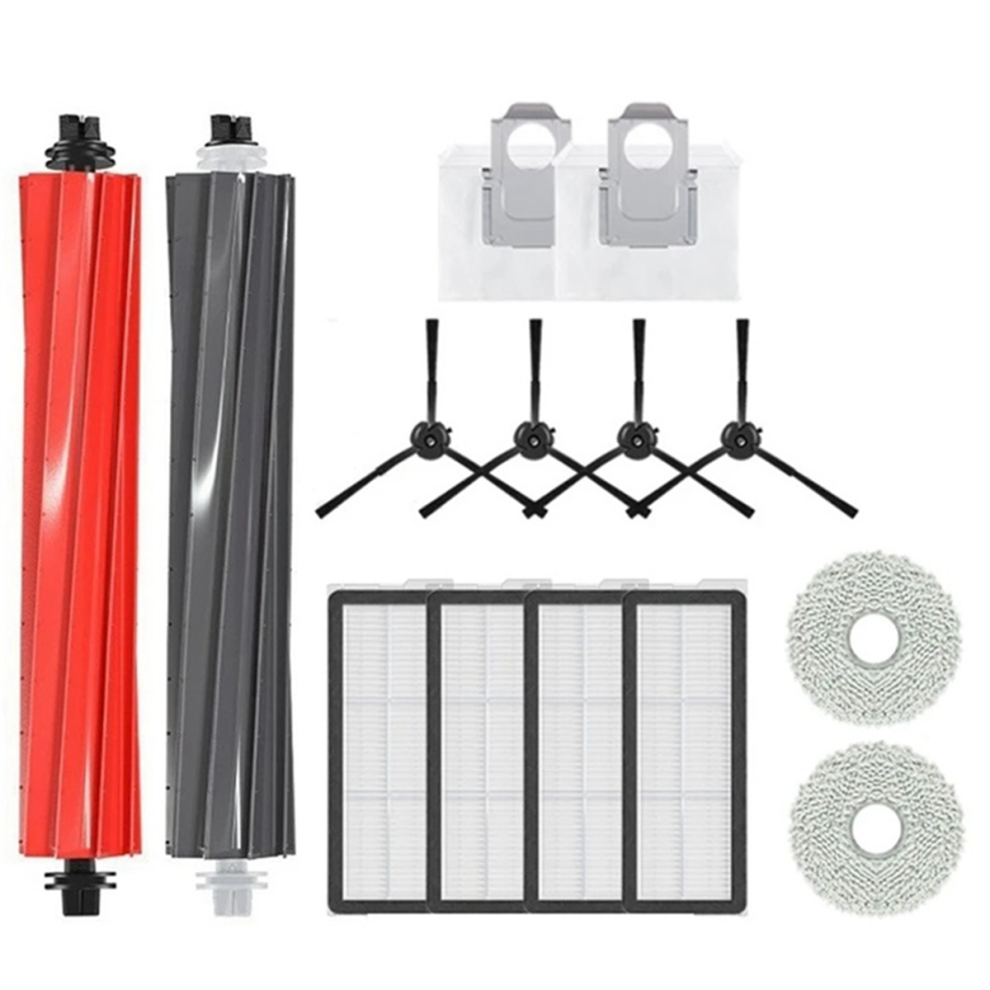 Pour P10S Pro Brosse latérale principale Filtre HEPA Chiffon de vadrouille Sacs à poussière