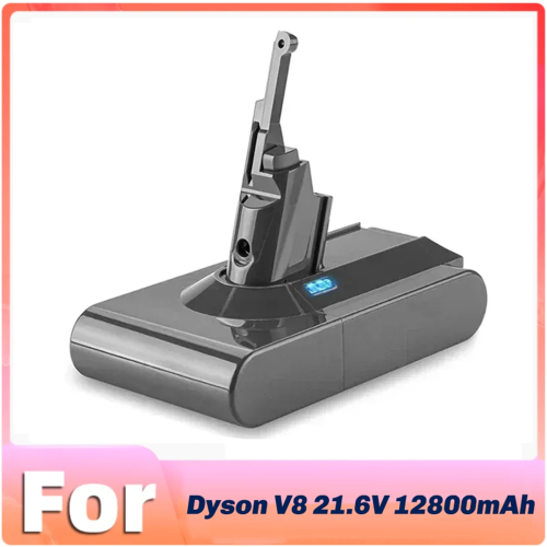 For V8 21.6V 12800mAh Replacement Battery
