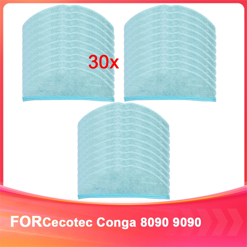 Chiffons de rechange pour aspirateur robot Cecotec Conga 8090
