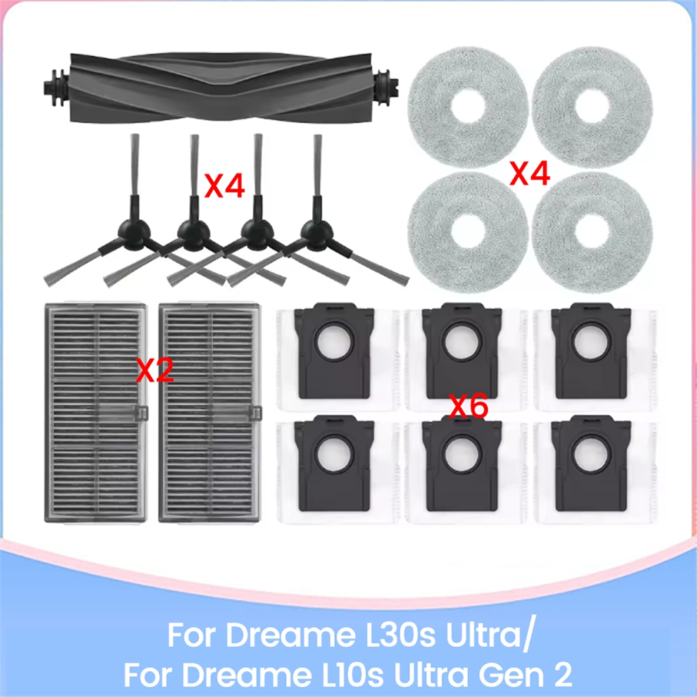 Stofzuigerborstel Hepa-Filter Dweildoek Stofzak Voor L10S Ultra Gen-image