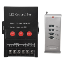 30A LED-kontroller IR-fjärrkontroll Stor effekt 360W BT-kontroller DC5-24V