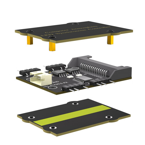 5V 3PIN RGB-fläktkontroller, 5V belysningskontroller 2