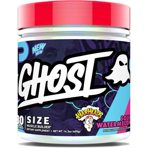 Ghost GHOST Size V3 Muscle Builder Dietary Supplement - Warheads