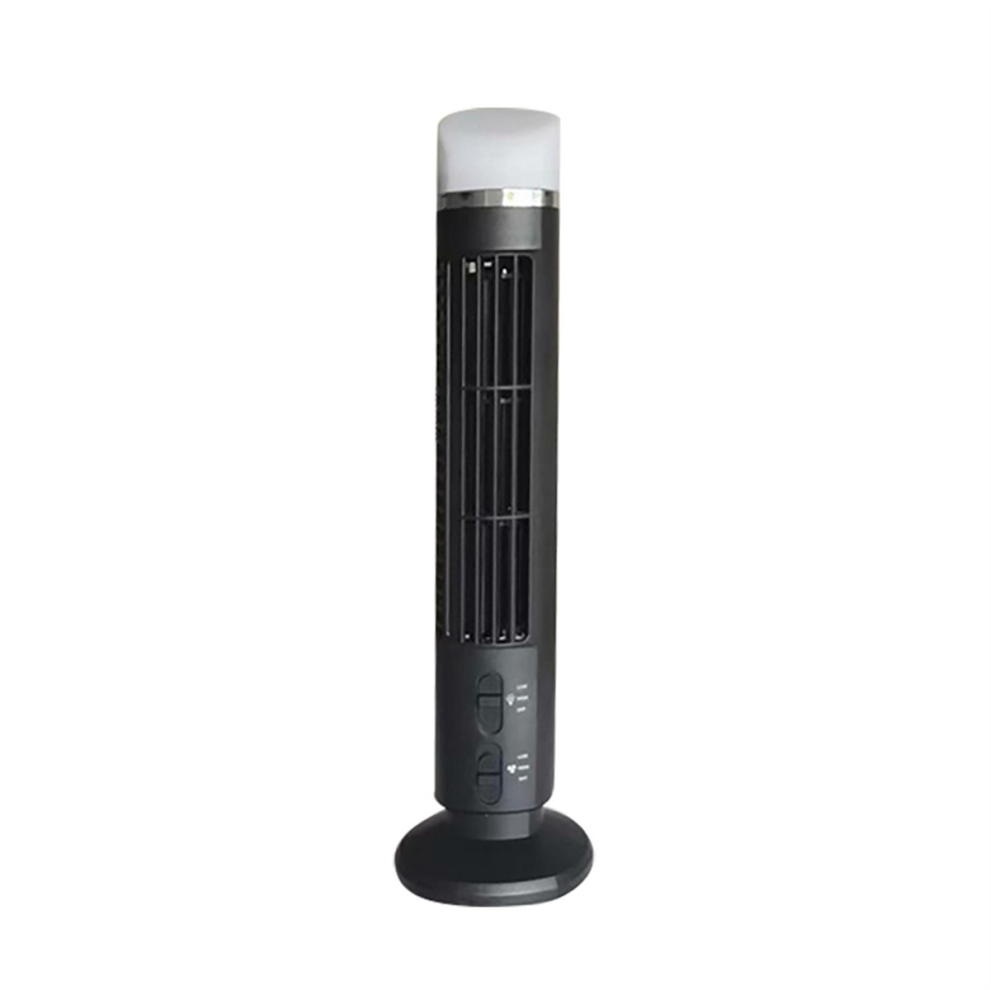 Air Cooler Fan,Streamlined Tower Fan with LED,, USB Interface Black-image-OPC-PHGD9PV-NEW