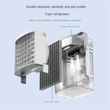 Luchtkoeler Verdamper Persoonlijke Mini Airconditioner, Voor Kamer, Auto