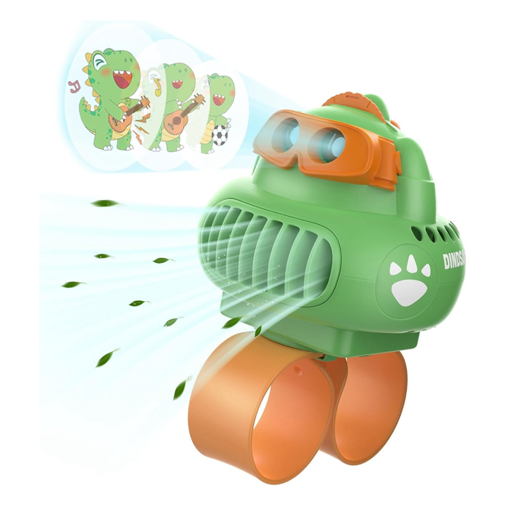 Portable Fan with Wrist Strap,Dynamic Projection Personal Fan,Green-image-OPC-PHGD9WW-NEW