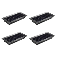 4pcs Floor Register 4x10Inch,Heavy Duty Floor Vents