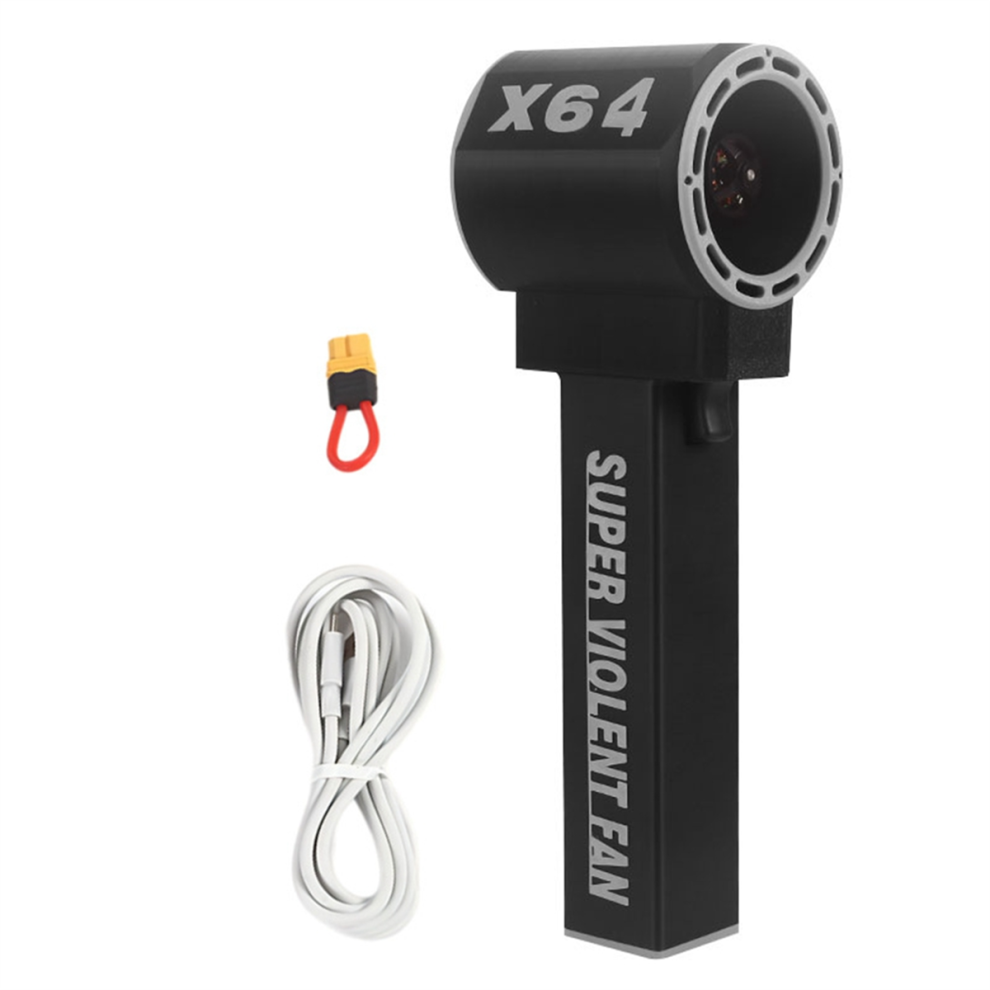 Secador De Pelo De Mano Con TurbofáN De 1400 G Y Conductos De EnergíA EóLica-image