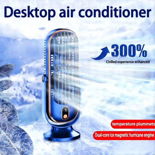Tafelventilator, draagbare bladloze ventilator, kleine persoonlijke koelventilator B 1