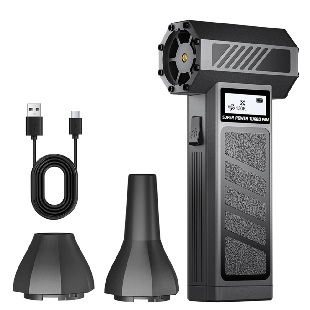 Portable 130000 RPM Turbo Jet Fan 4 Gears Adjustable Turbo Fan-image-OPC-PHGDBJH-NEW