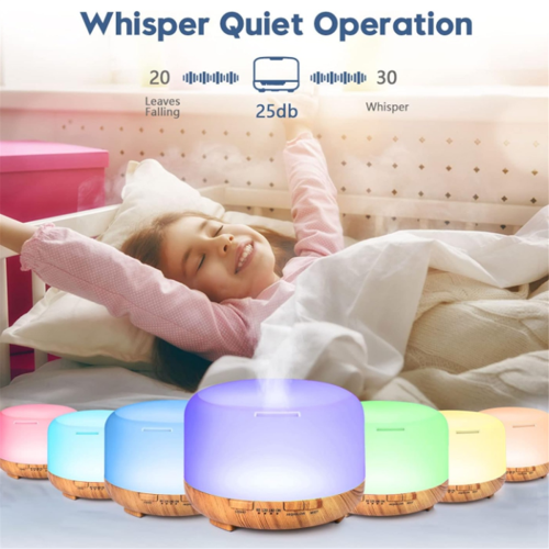 Diffusor für ätherische Öle, 500 ml, Luftbefeuchter, Diffusoren, UK-Stecker 1