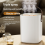 1,8 L Haushalts Aroma Luftbefeuchter Duft Diffusor USB Lade Weiß 2