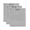 3PCS WB02X24871 Range Hood Grease Filter for 1