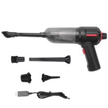Compressed Air Duster & Mini Vacuum Keyboard Cleaner