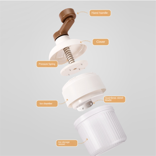 Ice Maker Manual Ice Crusher,Snow Cone Machine Household