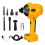 Cordless Dust Blower for 20V Battery, Compressed Air Duster 1