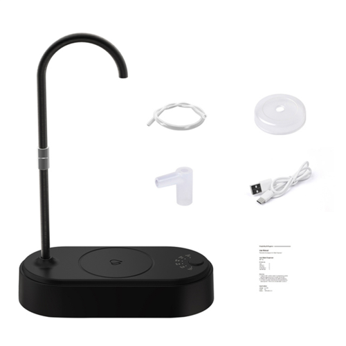 Water Bottle Pump Desktop Electric Water Dispenser Black 1