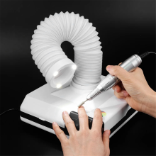 Filtro absorbente de polvo para uñas, extractor de humos de soldadura, enchufe europeo negro