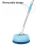 ceiling doors and , floor household cleaning tools blue 5