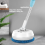 ceiling doors and , floor household cleaning tools blue 4