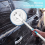 ceiling doors and , floor household cleaning tools blue 3