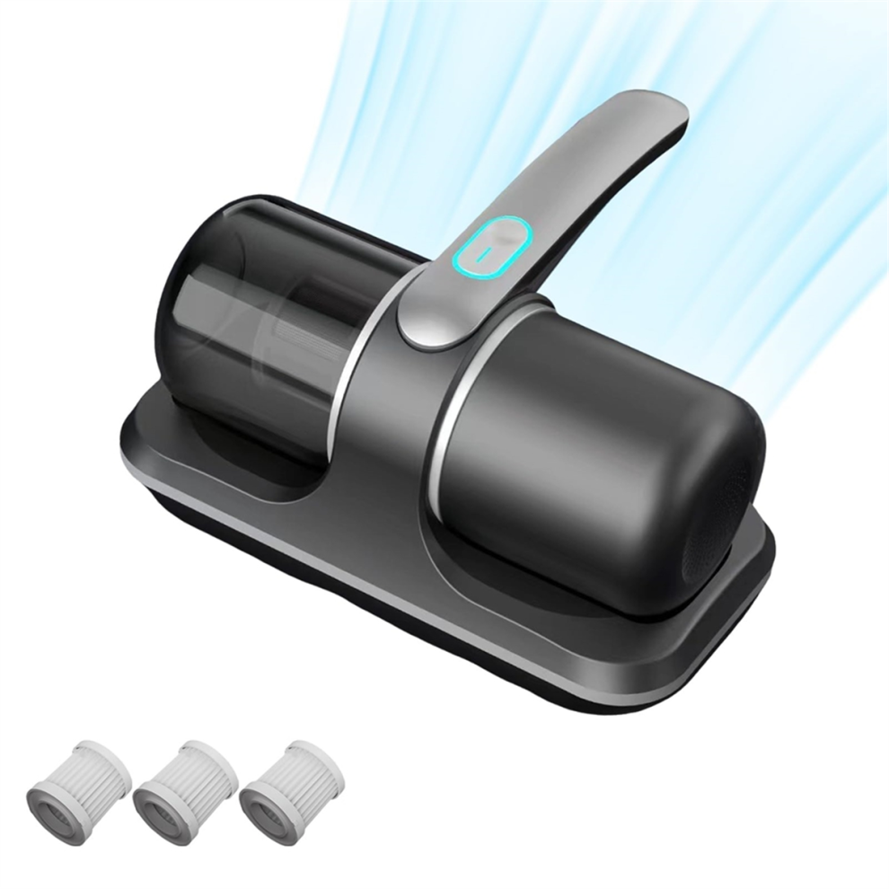 Aspirateur à main UV pour lit, gris