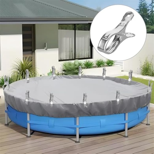 30PCS Pool Abdeckung Clips Wind Schutz Schellen Pool Abdeckung Schellen 2