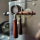 304 stainless steel coffee handle bracket hook kitchen punch-free 3