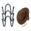 3-pack cowboyhattställ för vägg, hatthängare (inga hattar) 1