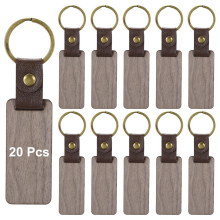 Houten sleutelhanger blanks Houten sleutelhanger blanks