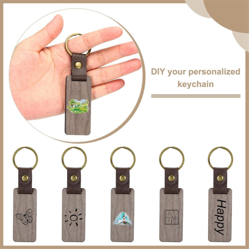 Houten sleutelhanger blanks Houten sleutelhanger blanks 1