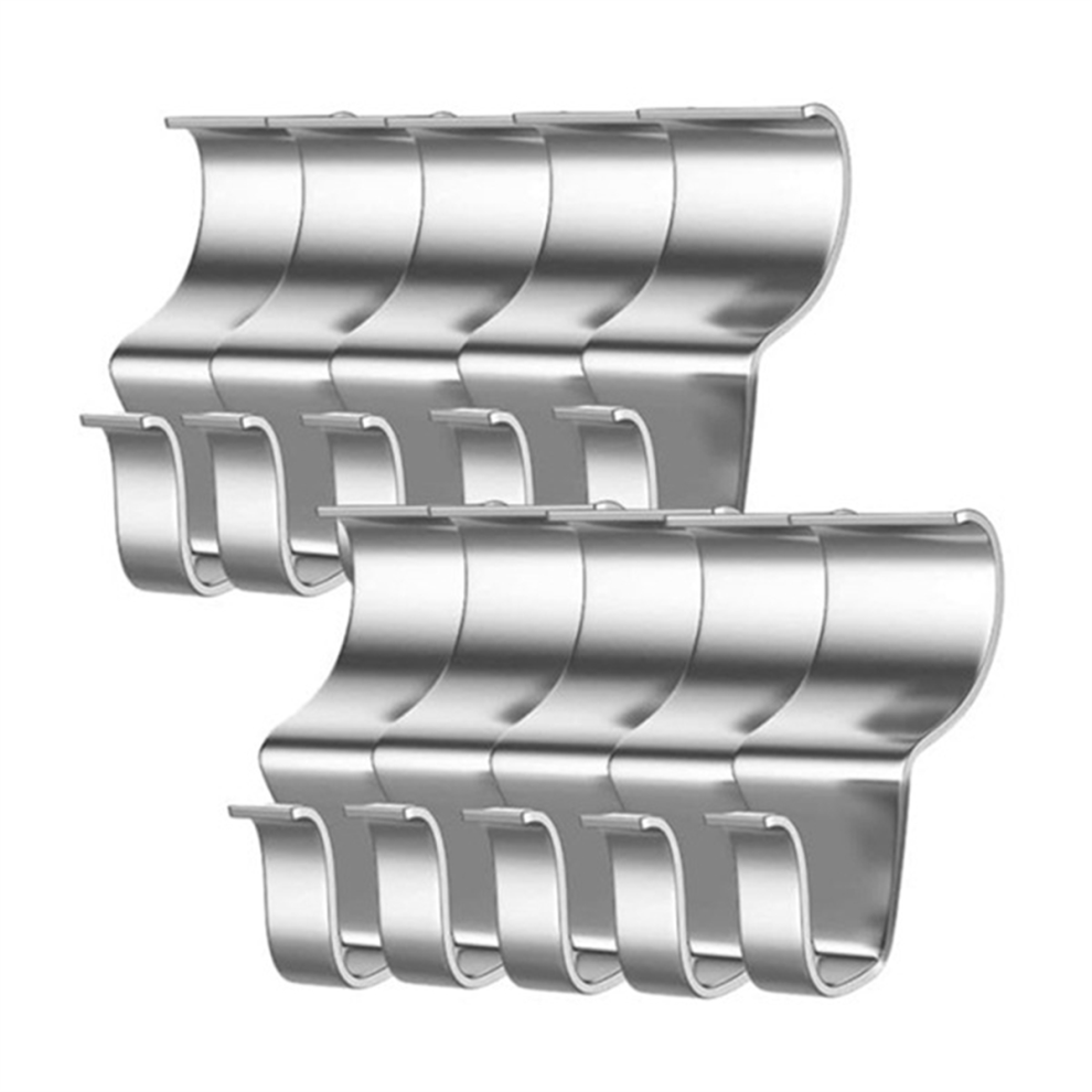 50 Ganchos Para Revestimiento, Ganchos De Vinilo Para Revestimiento, Clips Resistentes Para Revestimiento.-image