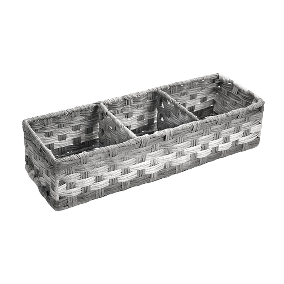 Bathroom Toilet Paper Storage Basket with 3 Divider for Organizing-image-OPC-PHGDH56-NEW
