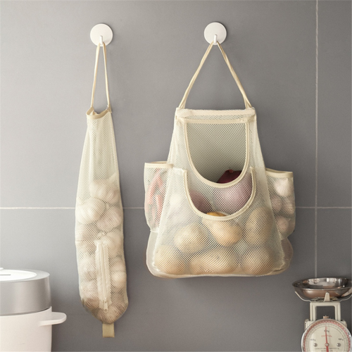 Hanging Mesh Storage Bag Mesh Grocery Bag Mesh Garlic Net Bag 1